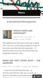 Mobile Screenshot of homeschoolretrospective.com